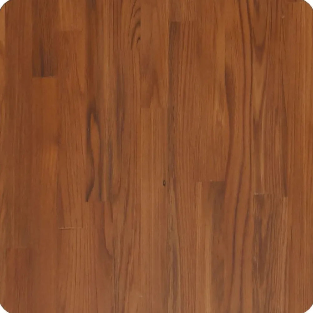 vidaXL Tablero de mesa cuadrada madera roble marrón oscuro 40x40x1,5cm Marrón oscuro