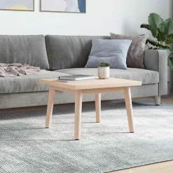 vidaXL Accesorios Para Mesas-Tablero de mesa cuadrado madera maciza de pino 60x60x2,5 cm