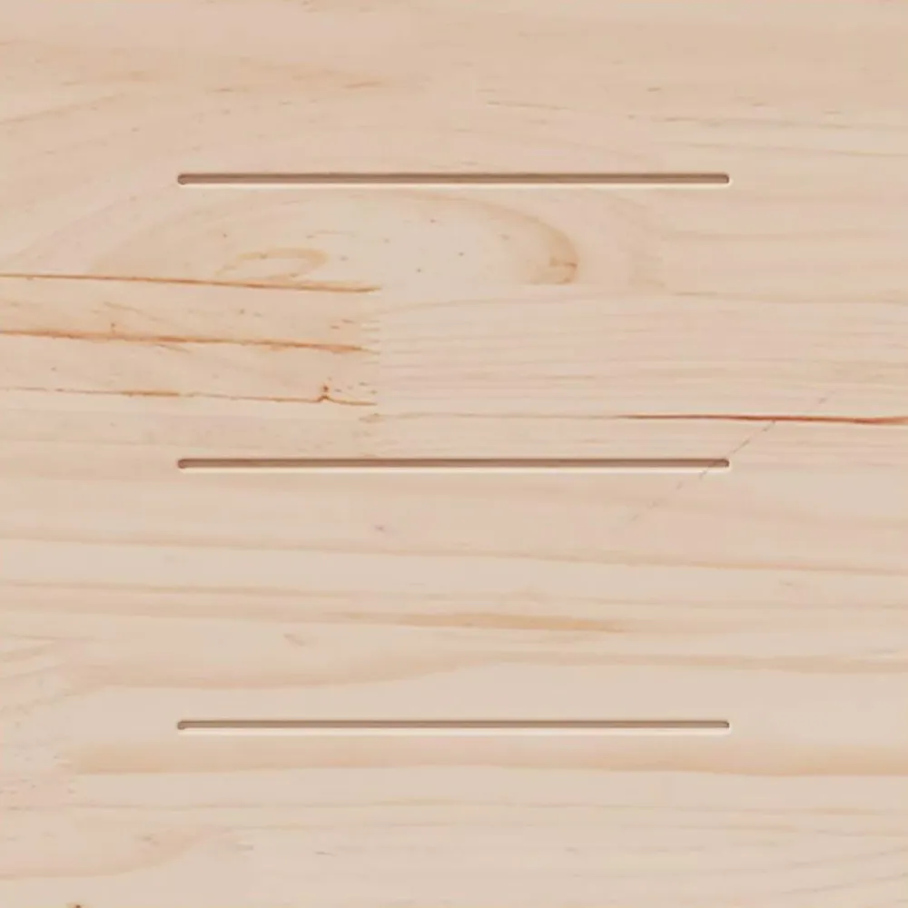 vidaXL Accesorios Para Mesas-Tablero de mesa cuadrado madera maciza de pino 60x60x2,5 cm
