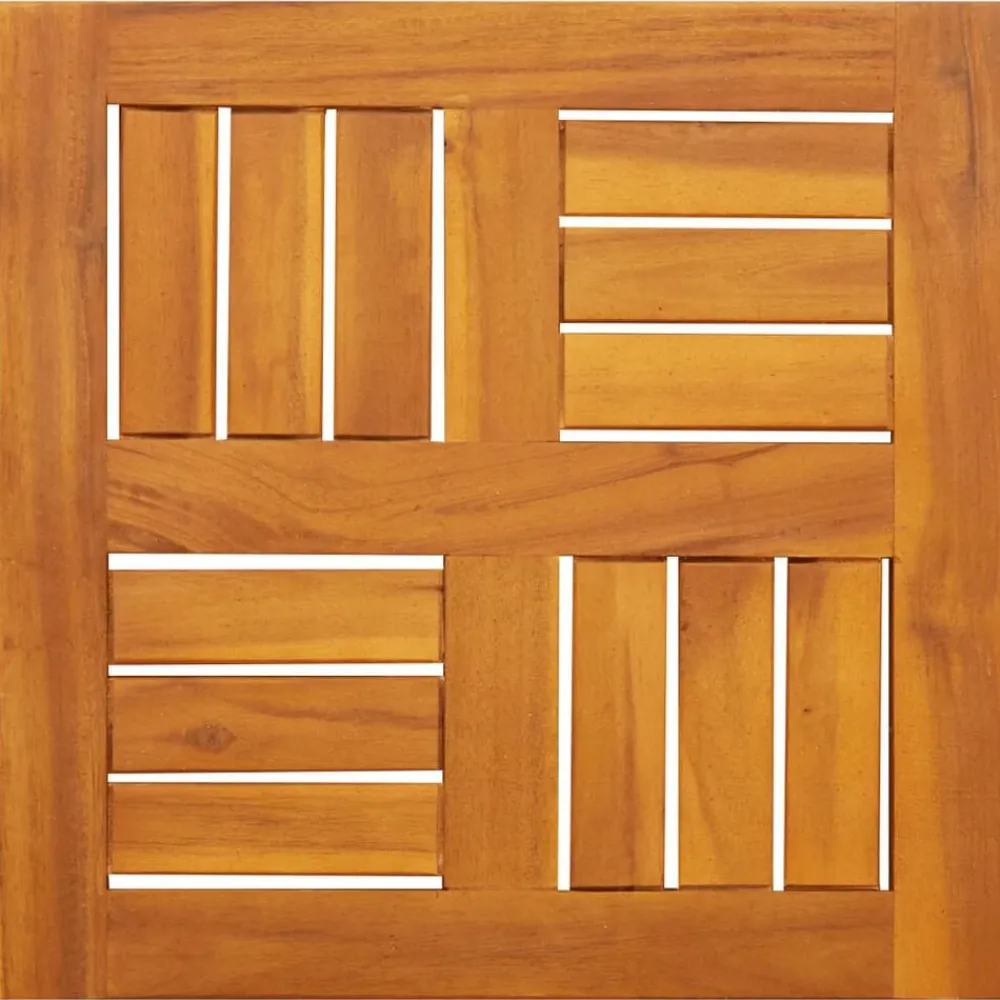 vidaXL Accesorios Para Mesas-Tablero de mesa cuadrado madera maciza de acacia 40x40x2 cm