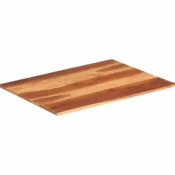 vidaXL Accesorios Para Mesas-Tablero de mesa madera maciza de acacia 15-16 mm 60x80 cm