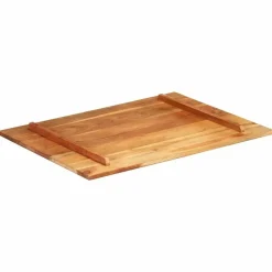 vidaXL Accesorios Para Mesas-Tablero de mesa madera maciza de acacia 15-16 mm 60x80 cm