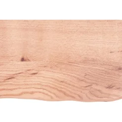 vidaXL Accesorios Para Mesas-Tablero de mesa madera roble tratada marrón claro 60x40x2 cm