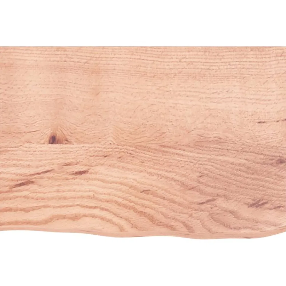 vidaXL Accesorios Para Mesas-Tablero de mesa madera roble tratada marrón claro 60x40x2 cm
