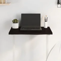 vidaXL Accesorios Para Mesas-Tablero de mesa madera roble tratada marrón oscuro 60x40x2 cm