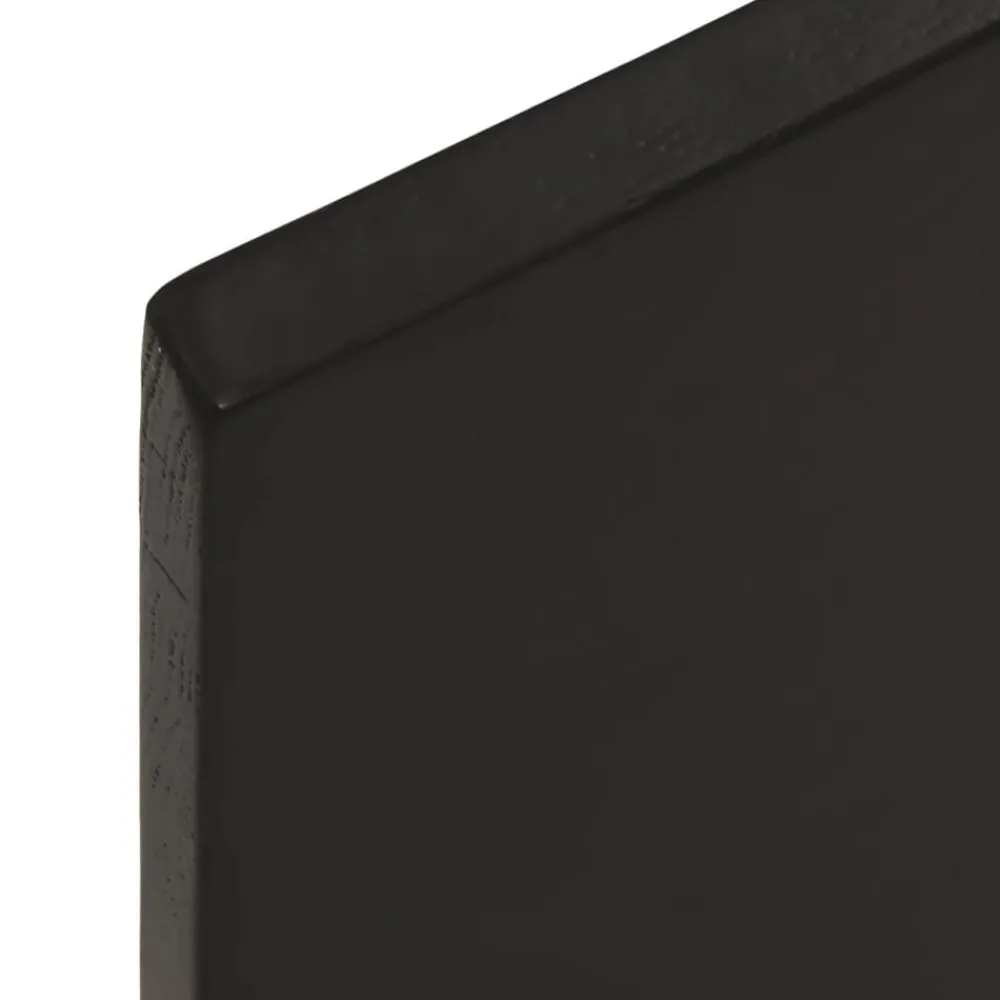 vidaXL Accesorios Para Mesas-Tablero de mesa madera roble tratada marrón oscuro 60x40x2 cm