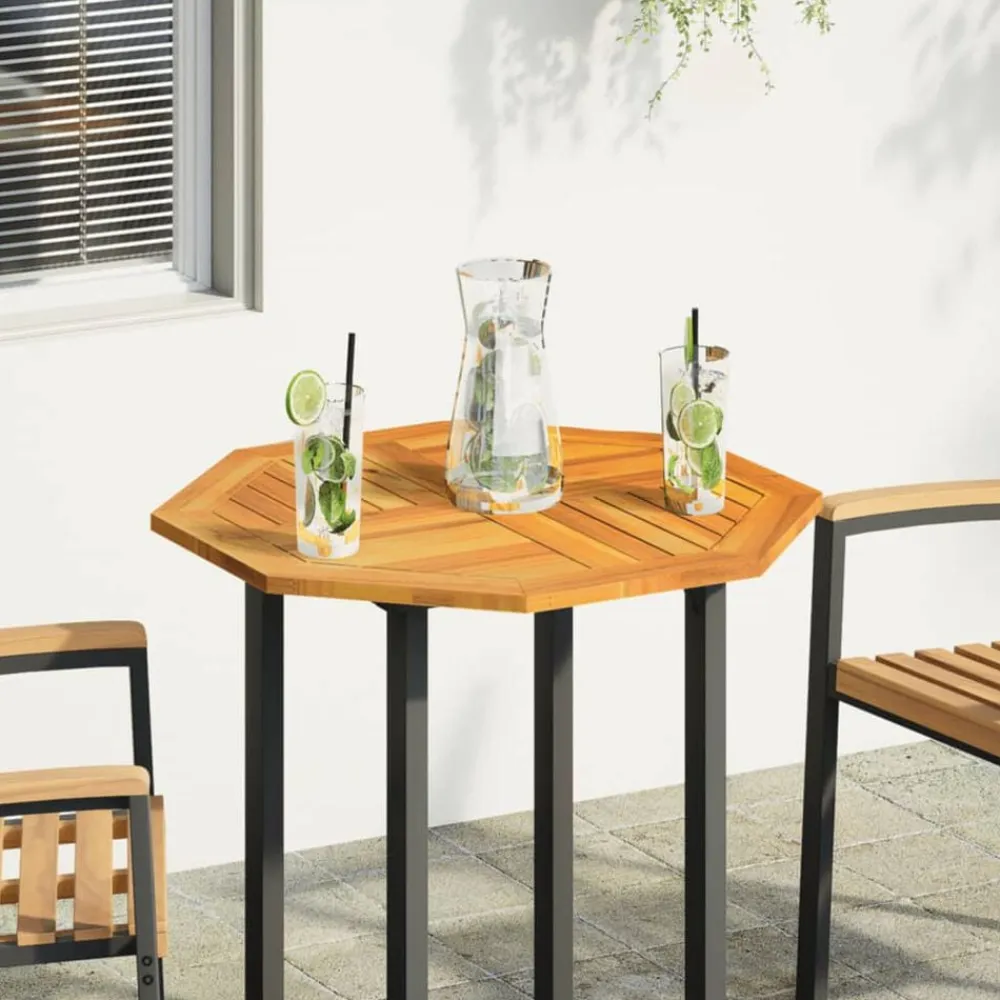 vidaXL Accesorios Para Mesas-Tablero de mesa octogonal madera maciza de acacia 70x70x2 cm