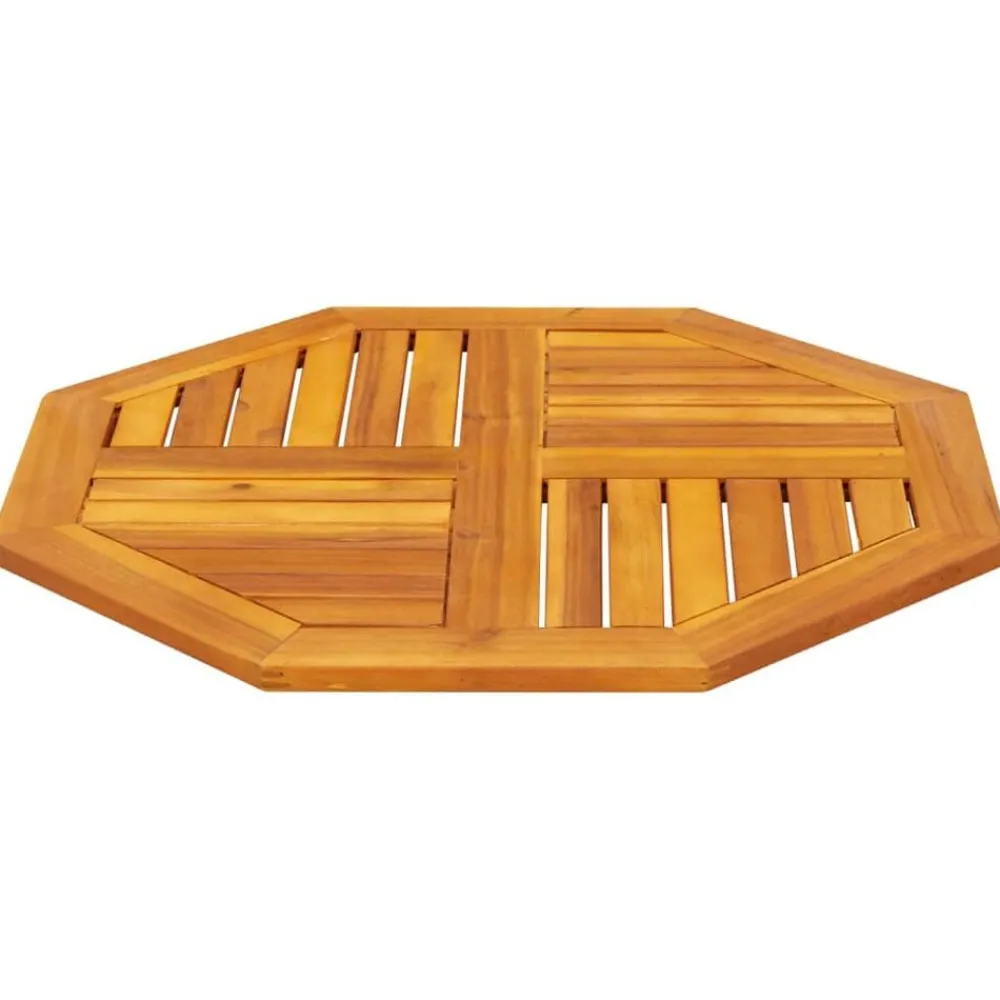 vidaXL Accesorios Para Mesas-Tablero de mesa octogonal madera maciza de acacia 70x70x2 cm