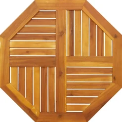 vidaXL Accesorios Para Mesas-Tablero de mesa octogonal madera maciza de acacia 70x70x2 cm