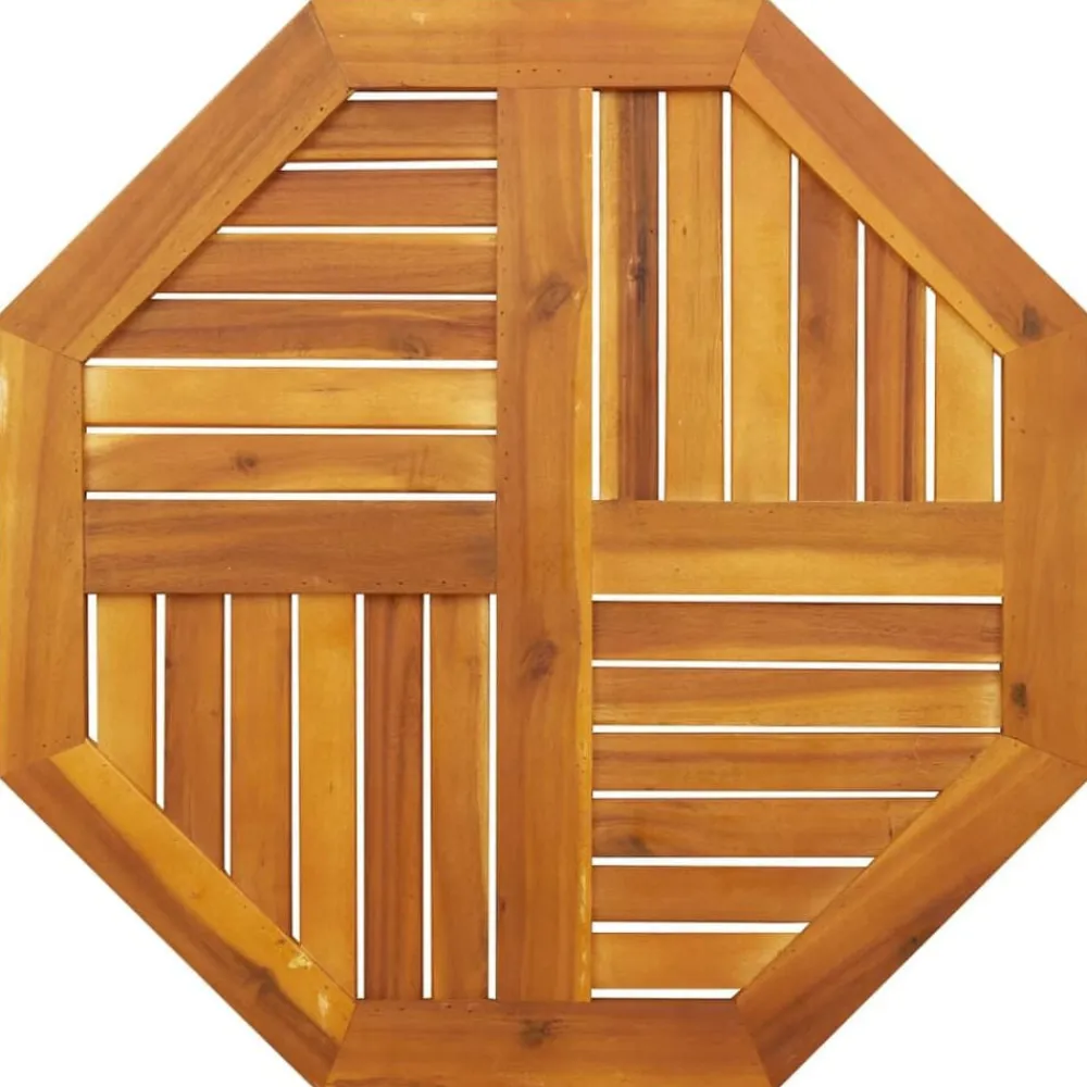 vidaXL Accesorios Para Mesas-Tablero de mesa octogonal madera maciza de acacia 70x70x2 cm