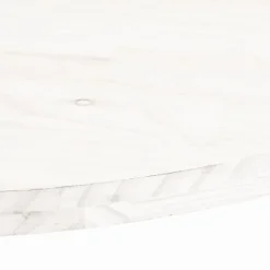 vidaXL Accesorios Para Mesas-Tablero de mesa ovalado madera maciza pino 70x35x2,5 cm