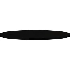 vidaXL Tablero de mesa ovalado madera maciza de roble 80x40x2 cm Marrón oscuro Outlet