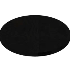vidaXL Tablero de mesa ovalado madera maciza de roble 80x40x2 cm Marrón oscuro Outlet