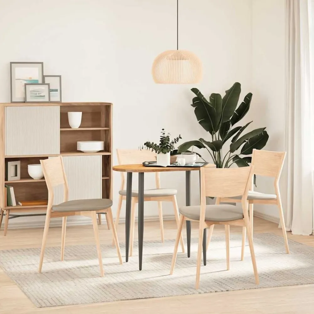 vidaXL Accesorios Para Mesas-Tablero de mesa ovalado madera maciza de roble 80x40x2 cm