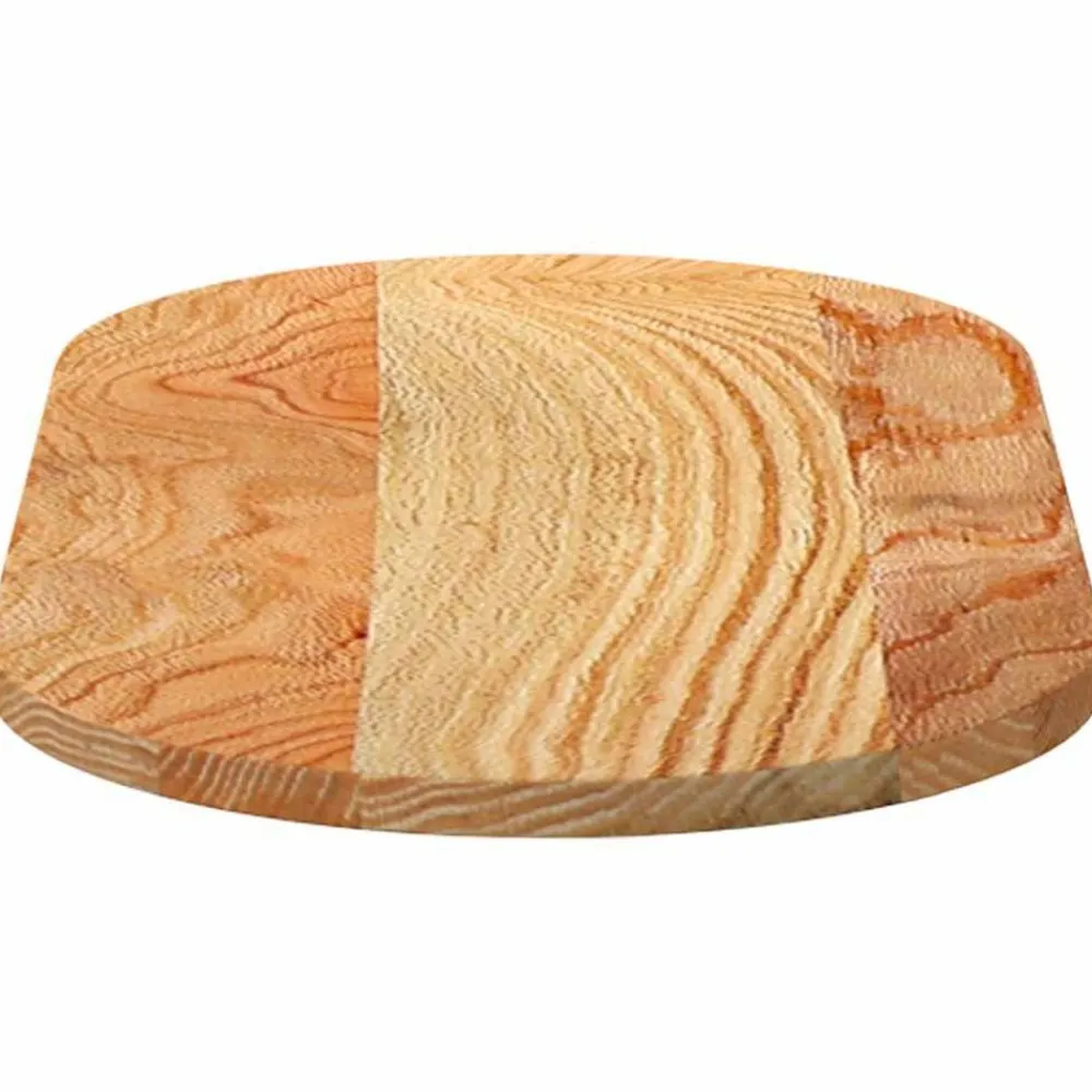 vidaXL Accesorios Para Mesas-Tablero de mesa ovalado madera maciza de roble 80x40x2 cm