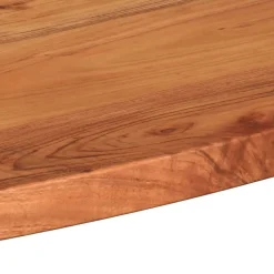 vidaXL Accesorios Para Mesas-Tablero de mesa ovalado madera maciza de acacia 80x40x3,8 cm