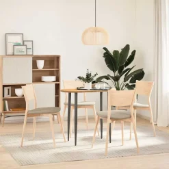 vidaXL Accesorios Para Mesas-Tablero de mesa ovalado madera maciza de roble 80x40x2 cm