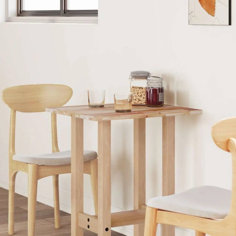 vidaXL Tablero de mesa rectangular madera maciza acacia 80x50x2 cm Acabado de aceite Clearance