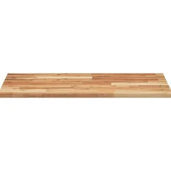 vidaXL Tablero de mesa rectangular madera maciza acacia 80x50x2 cm Acabado de aceite Clearance
