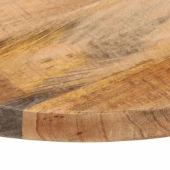 vidaXL Accesorios Para Mesas-Tablero de mesa redondo madera maciza mango rugosa Ø 40x2,5 cm