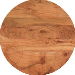 vidaXL Tablero de mesa redondo madera maciza de acacia Ø40x3,8 cm Madera de acacia (natural) Outlet