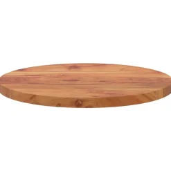 vidaXL Tablero de mesa redondo madera maciza de acacia Ø40x3,8 cm Madera de acacia (natural) Outlet