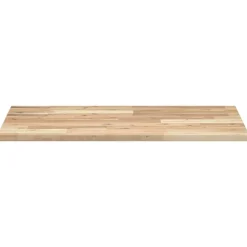 vidaXL Tablero de mesa rectangular madera maciza acacia 80x50x2 cm Natural Hot