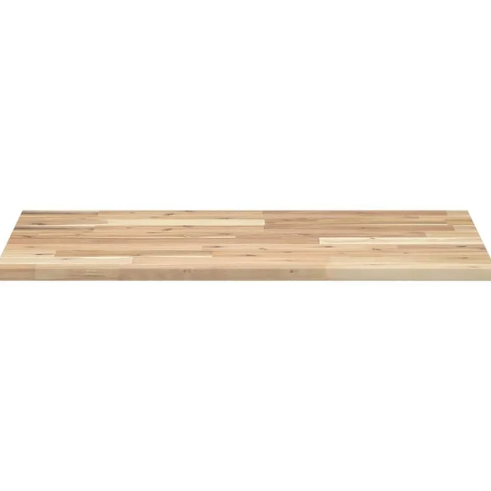 vidaXL Tablero de mesa rectangular madera maciza acacia 80x50x2 cm Natural Hot