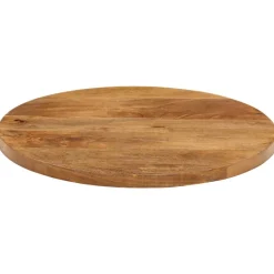 vidaXL Accesorios Para Mesas-Tablero de mesa redondo madera maciza de mango Ø 40x3,8 cm