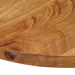 vidaXL Accesorios Para Mesas-Tablero de mesa redondo madera maciza de mango Ø 40x3,8 cm