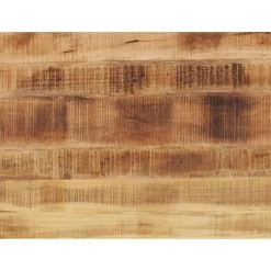 vidaXL Tablero de mesa rectangular madera maciza mango 70x60x1,5 cm Madera de mango rugosa (natural) Best