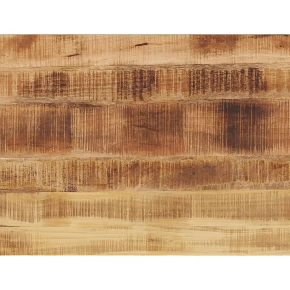 vidaXL Tablero de mesa rectangular madera maciza mango 70x60x1,5 cm Madera de mango rugosa (natural) Best