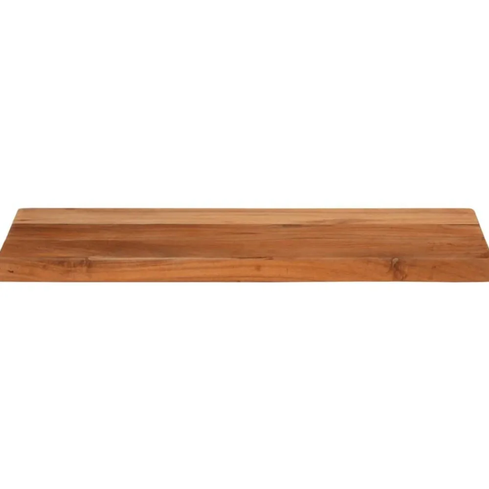 vidaXL Tablero de mesa rectangular madera maciza acacia 40x20x3,8 cm Madera de acacia (natural) Discount