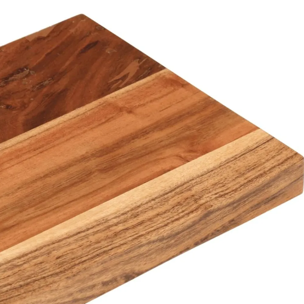 vidaXL Tablero de mesa rectangular madera maciza acacia 40x20x3,8 cm Madera de acacia (natural) Discount