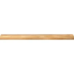 vidaXL Tablero de mesa rectangular madera maciza mango 140x20x2,5 cm Madera de mango (natural) New