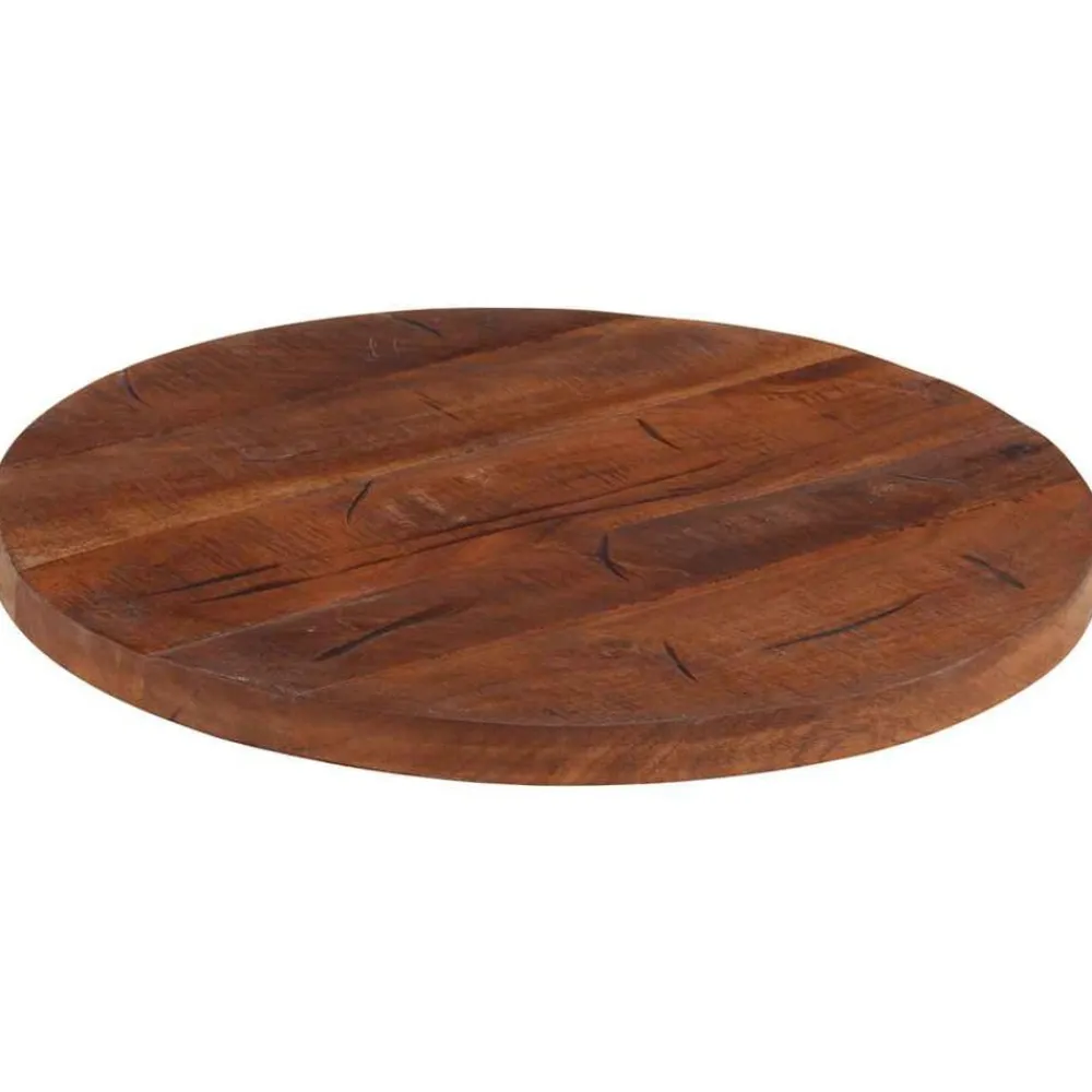 vidaXL Accesorios Para Mesas-Tablero de mesa redondo madera maciza reciclada Ø 40x2,5 cm