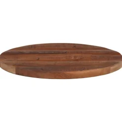 vidaXL Accesorios Para Mesas-Tablero de mesa redondo madera maciza reciclada Ø 40x2,5 cm
