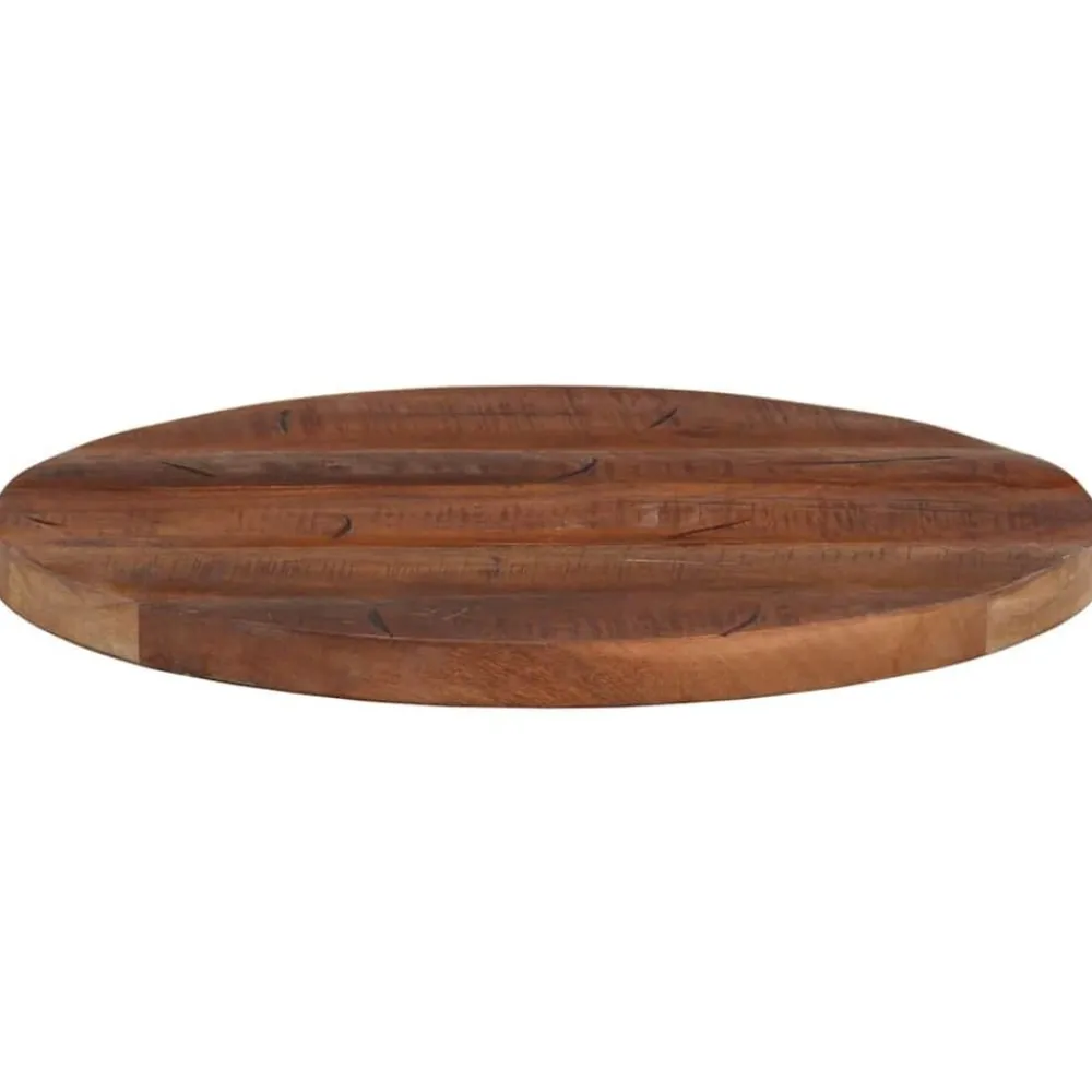 vidaXL Accesorios Para Mesas-Tablero de mesa redondo madera maciza reciclada Ø 40x2,5 cm