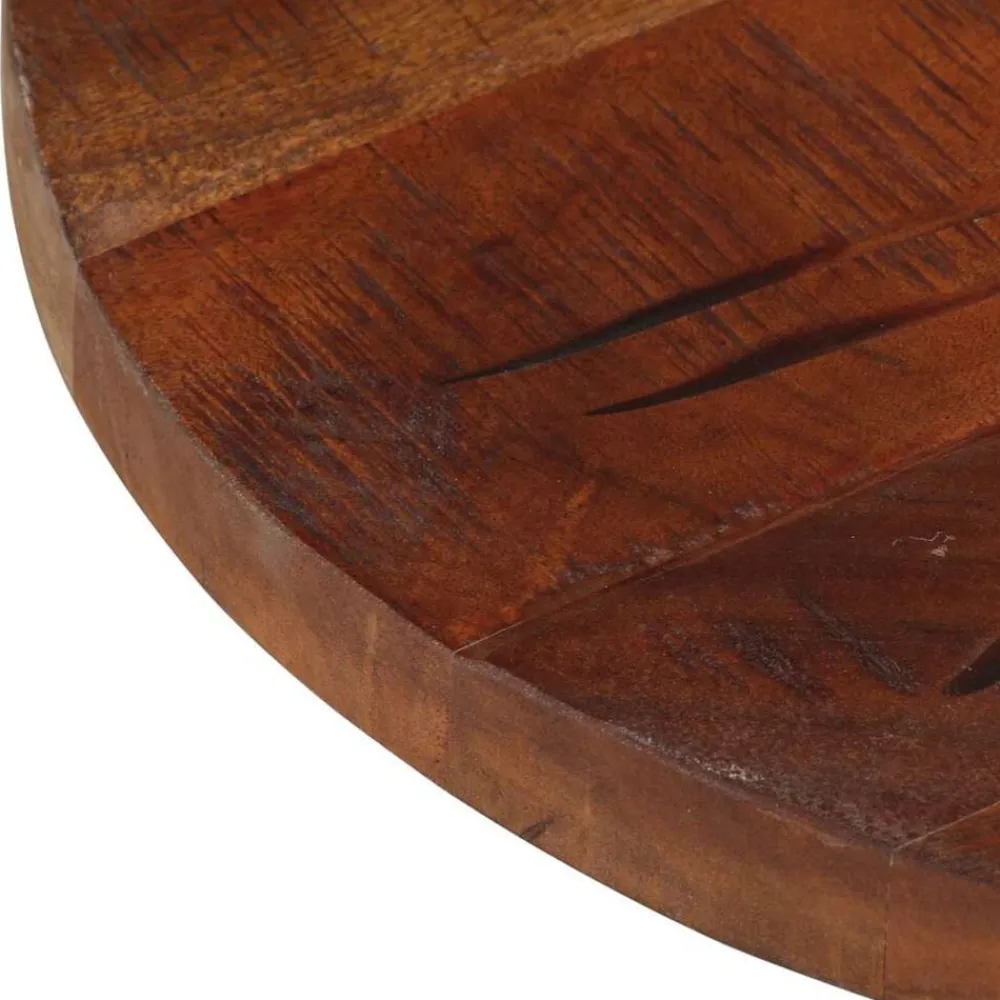 vidaXL Accesorios Para Mesas-Tablero de mesa redondo madera maciza reciclada Ø 40x2,5 cm
