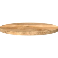 vidaXL Accesorios Para Mesas-Tablero de mesa redondo madera maciza de mango Ø 40x3,8 cm