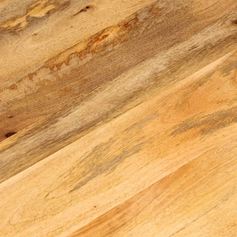 vidaXL Accesorios Para Mesas-Tablero de mesa redondo madera maciza de mango Ø 40x3,8 cm