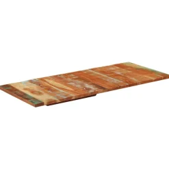 vidaXL Accesorios Para Mesas-Tablero de mesa rectangular madera maciza 60x140 cm 25-27 mm