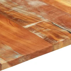 vidaXL Accesorios Para Mesas-Tablero de mesa rectangular madera maciza 60x140 cm 25-27 mm