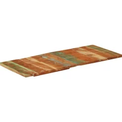 vidaXL Accesorios Para Mesas-Tablero de mesa rectangular madera maciza 60x140 cm 25-27 mm