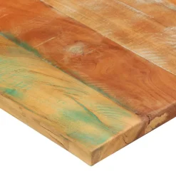 vidaXL Accesorios Para Mesas-Tablero de mesa rectangular madera maciza 60x140 cm 25-27 mm