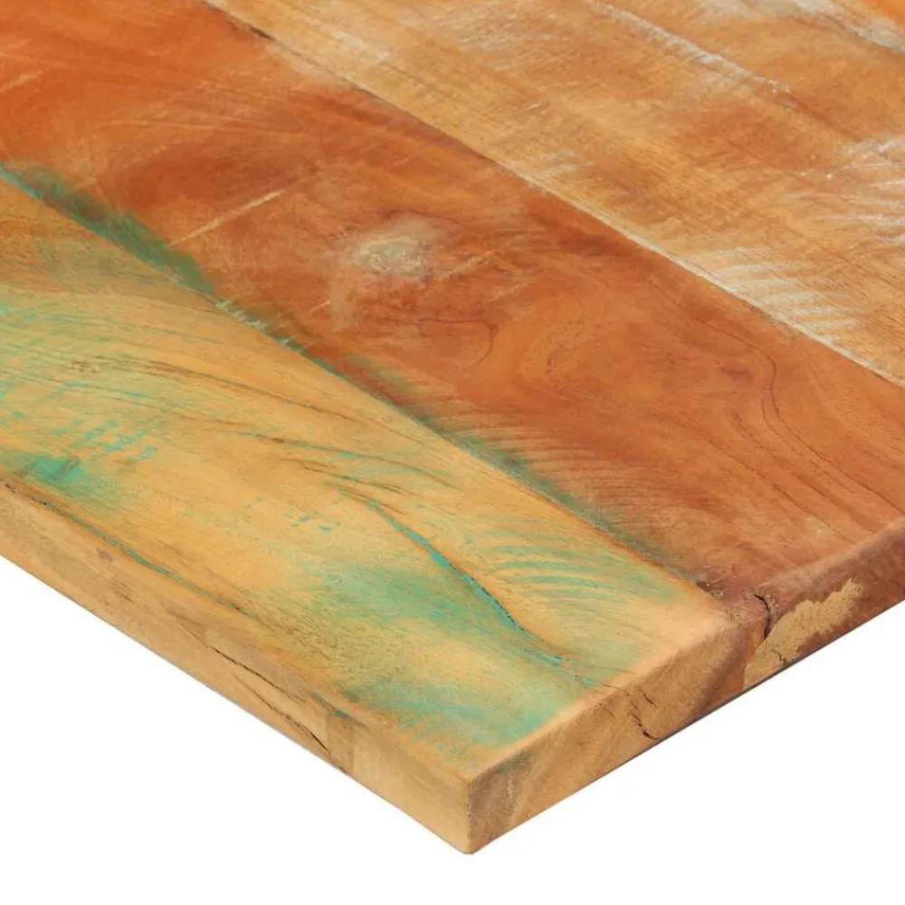 vidaXL Accesorios Para Mesas-Tablero de mesa rectangular madera maciza 60x140 cm 25-27 mm