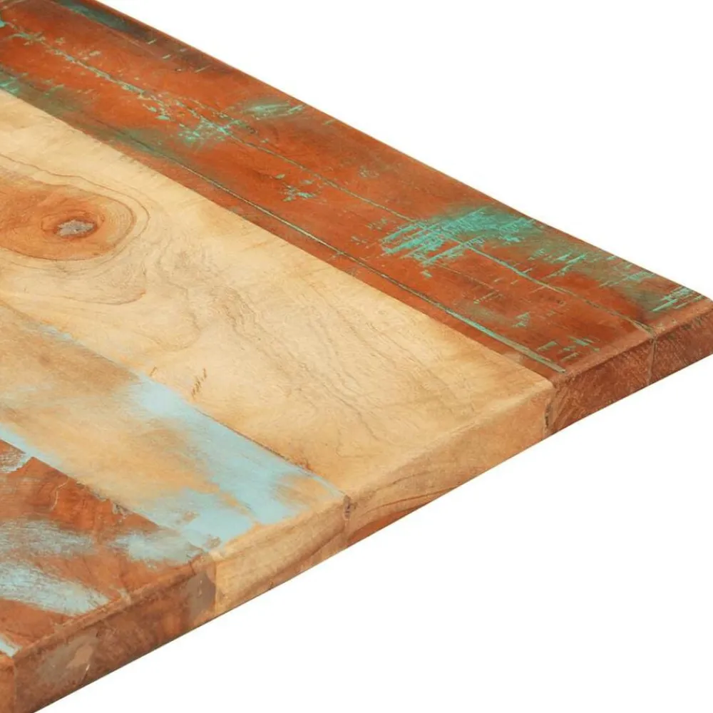 vidaXL Accesorios Para Mesas-Tablero de mesa rectangular madera maciza 60x140 cm 25-27 mm