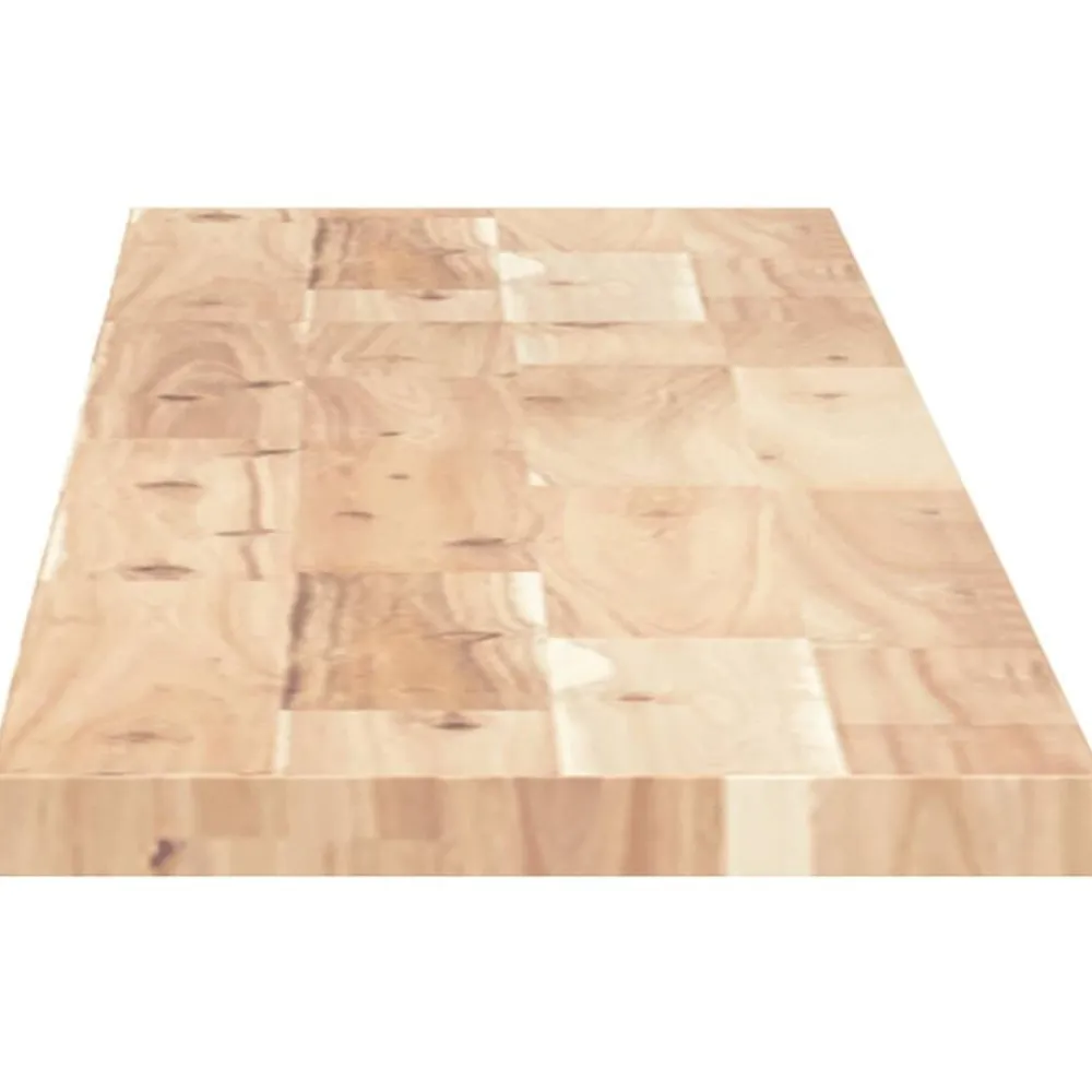 vidaXL Accesorios Para Mesas-Tablero de mesa rectangular madera maciza acacia 140x20x2 cm