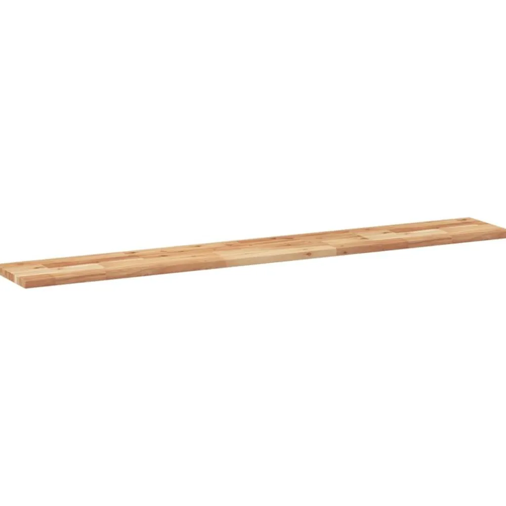 vidaXL Accesorios Para Mesas-Tablero de mesa rectangular madera maciza acacia 140x20x2 cm