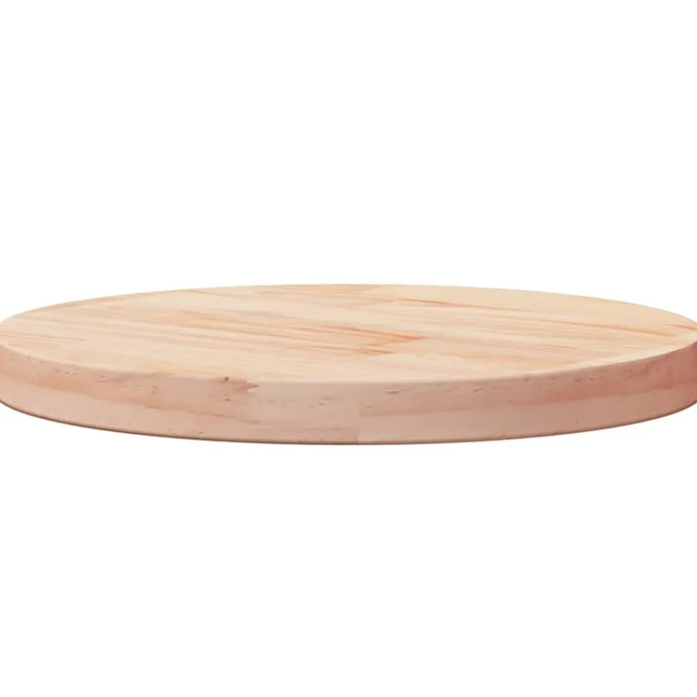 vidaXL Tablero de mesa redondo madera maciza de pino Ø30x3 cm Natural Best
